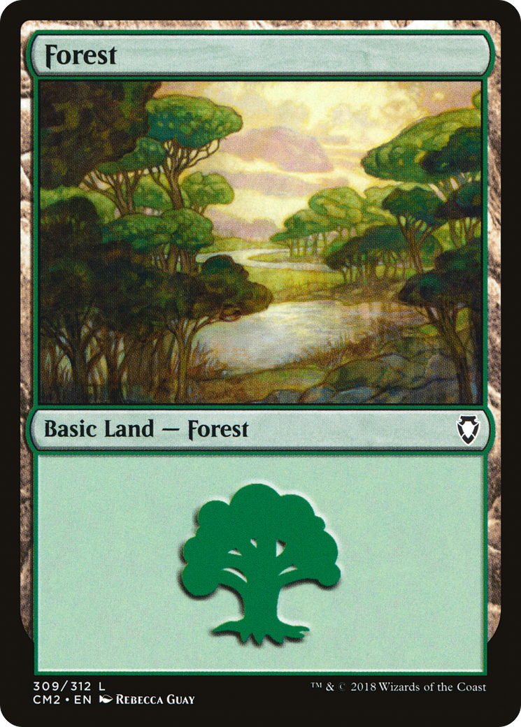Forest (309) (CM2-309) - Commander Anthology Volume II