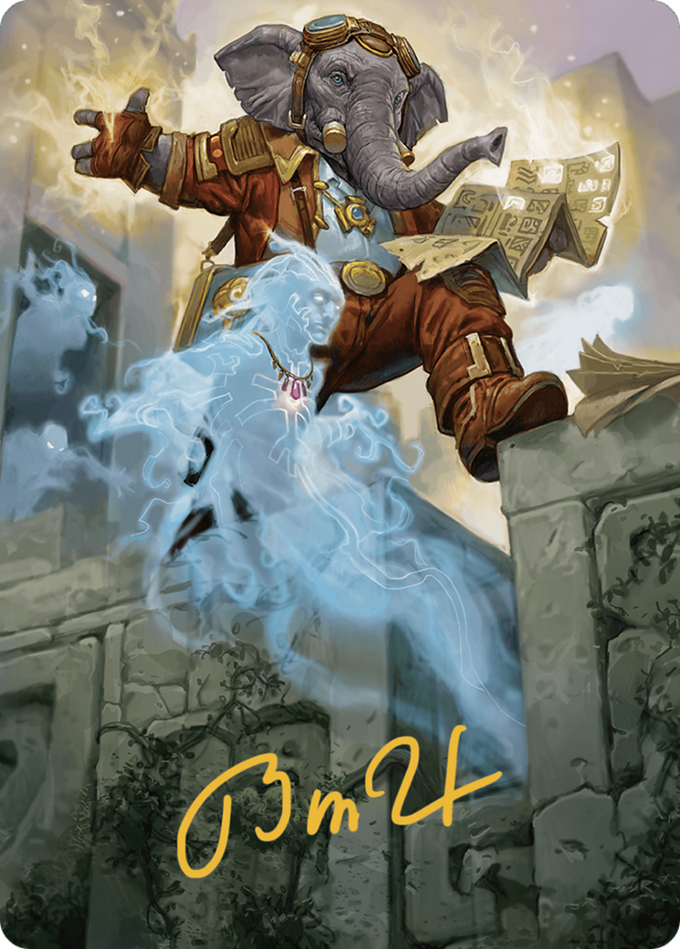 Quintorius Kand // Quintorius Kand (ALCI-037) - The Lost Caverns of Ixalan Art Series (Borderless) Foil