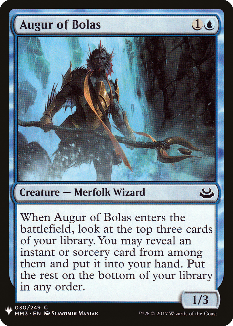 Augur of Bolas (LIST-030) - The List