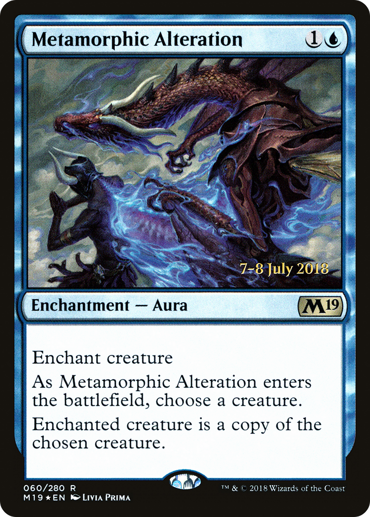 Metamorphic Alteration (PRE-060) - Core Set 2019 Promos Foil