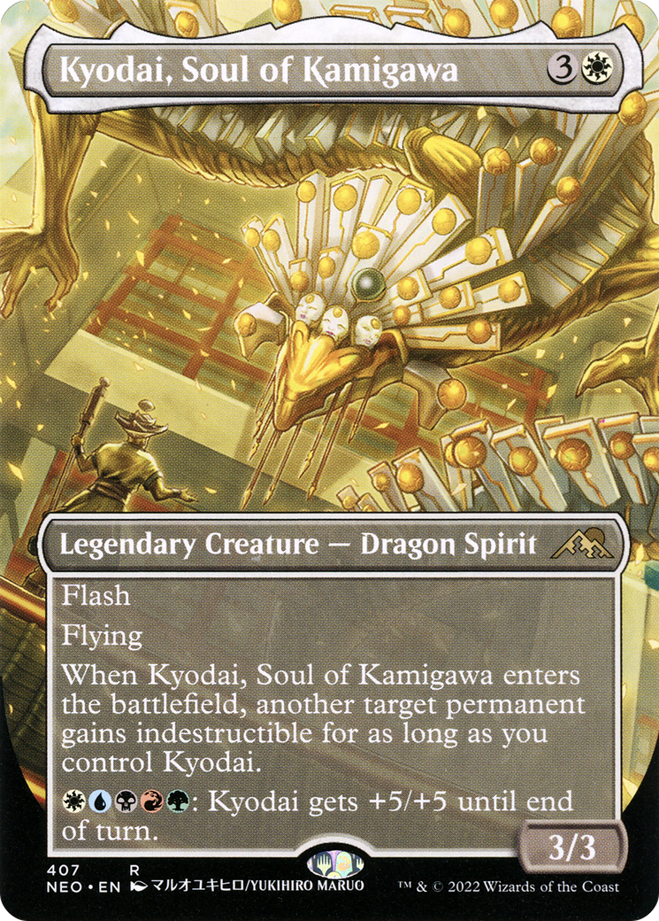 Kyodai, Soul of Kamigawa (Borderless) (NEO-407) - Kamigawa: Neon Dynasty