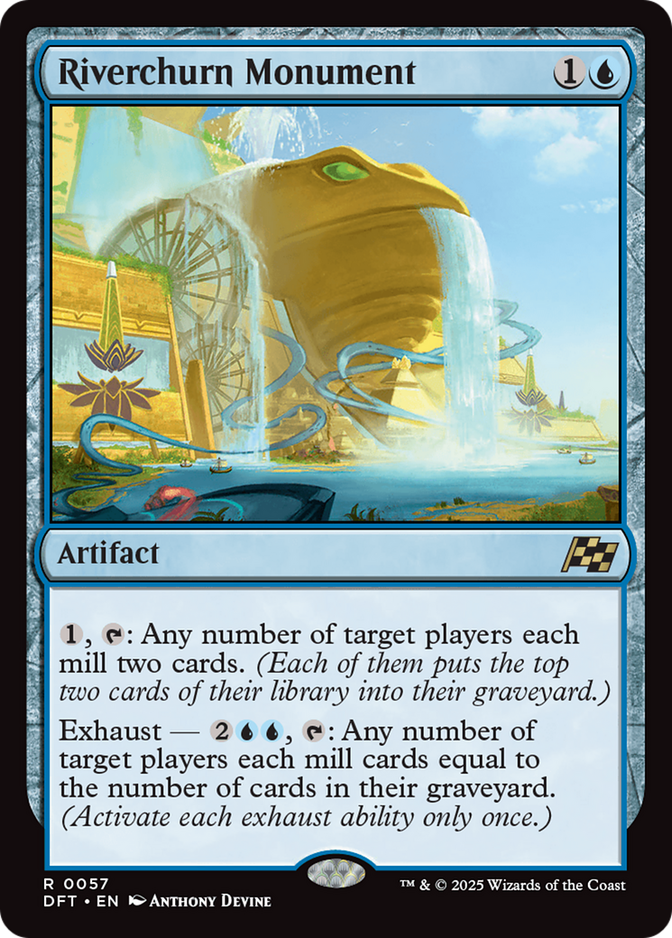 Riverchurn Monument (DFT-057) - Aetherdrift Foil