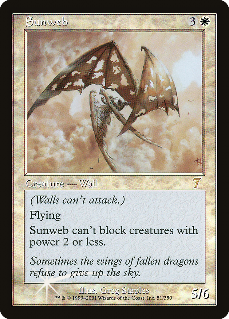 Sunweb (7ED-51★) - 7th Edition Foil