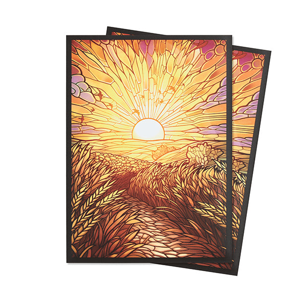 Standard Stained Glass Deck Sleeves 100ct - Golden Plains