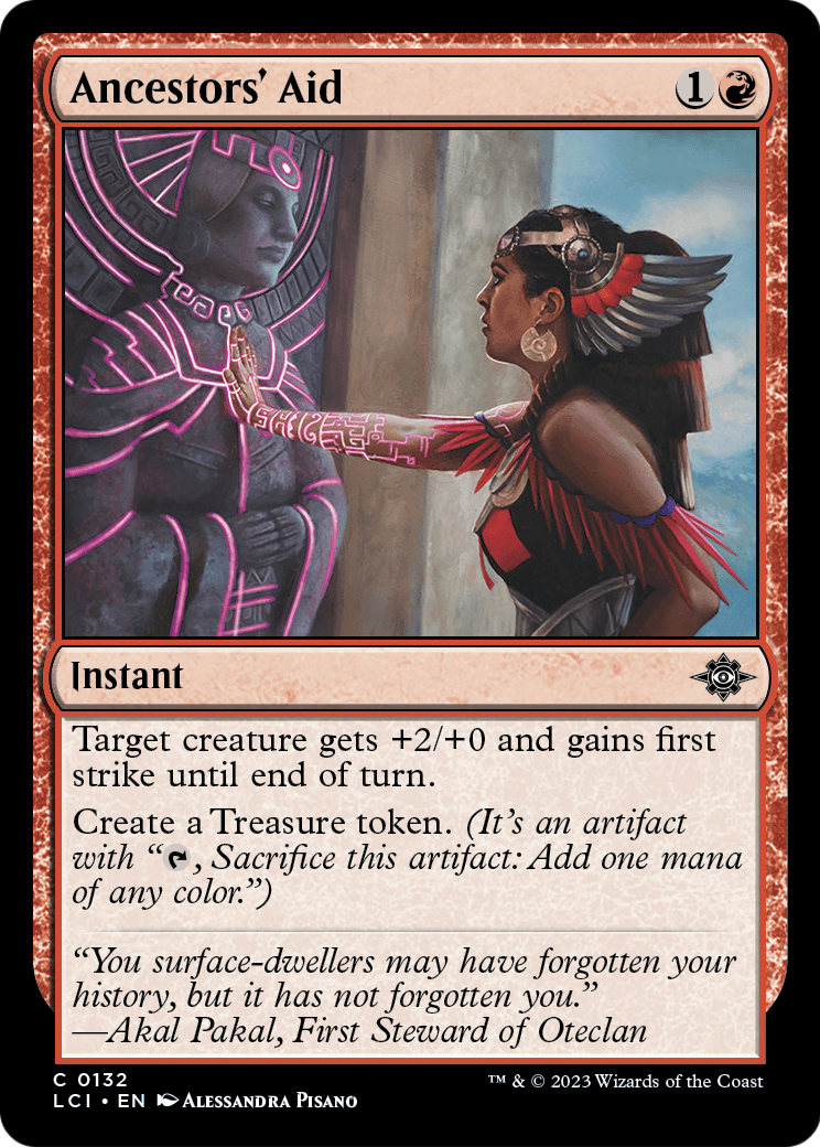 Ancestors' Aid (LCI-132) - The Lost Caverns of Ixalan Foil
