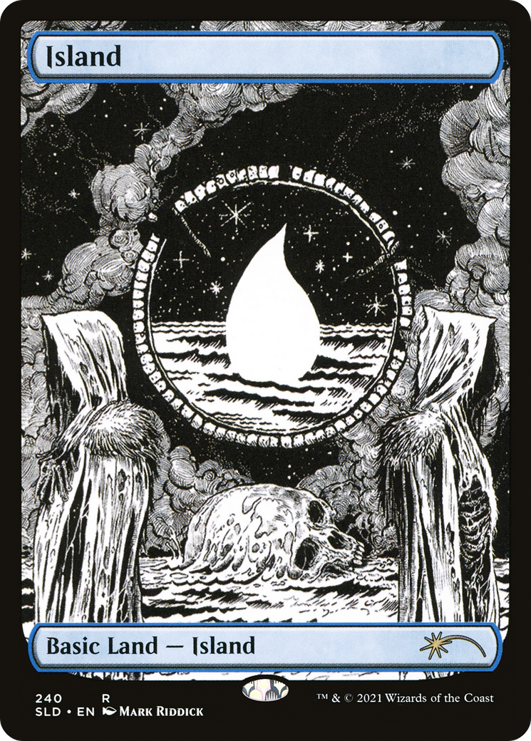 Island (Crushing Brutality) (SLD-240) - Secret Lair Drop