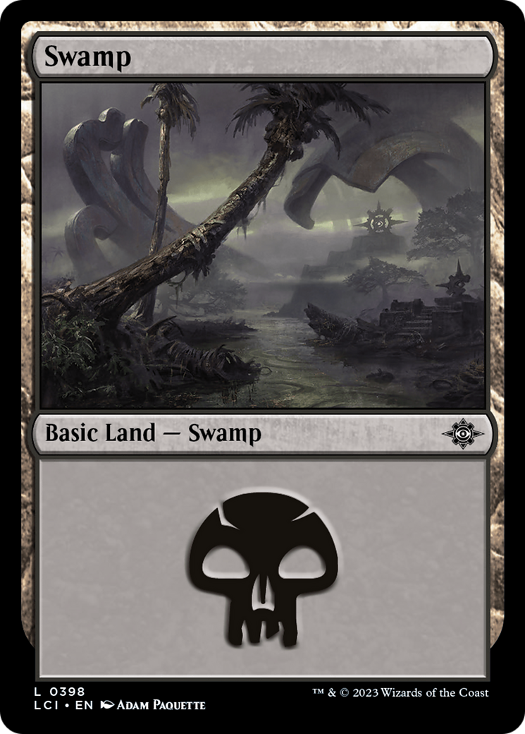 Swamp (0398) (LCI-398) - The Lost Caverns of Ixalan Foil