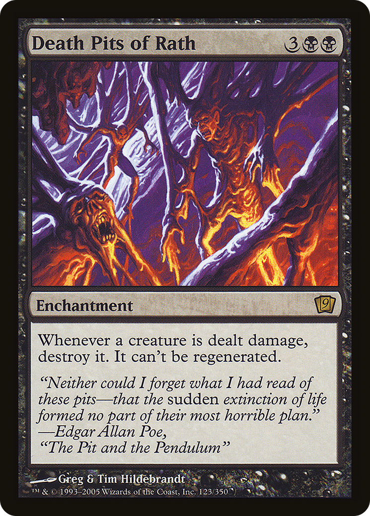 Death Pits of Rath (9ED-123) - 9th Edition Foil