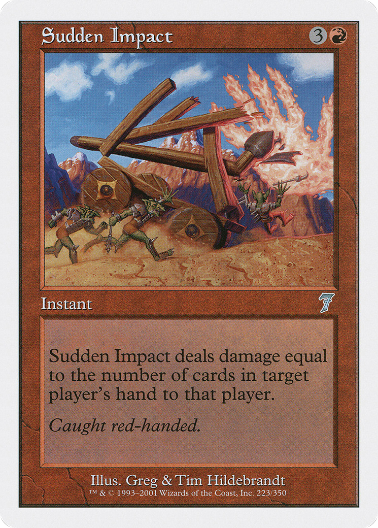 Sudden Impact (7ED-223) - 7th Edition