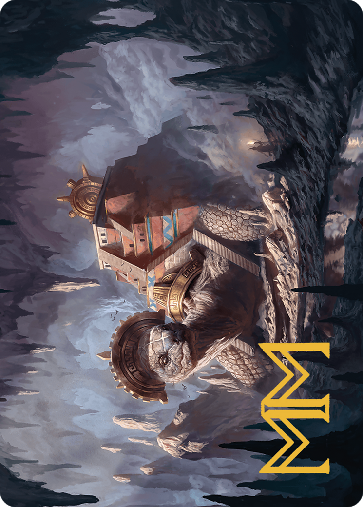 Bedrock Tortoise // Bedrock Tortoise (ALCI-023) - The Lost Caverns of Ixalan Art Series (Borderless)