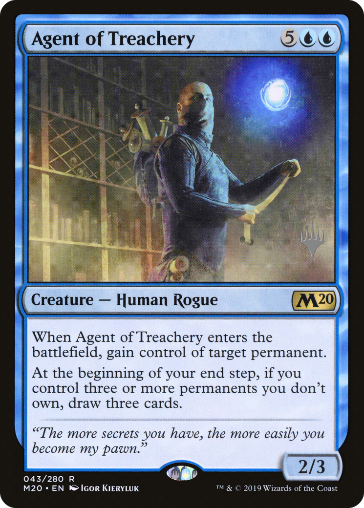 Agent of Treachery (PPM20-043) - Core Set 2020 Promos