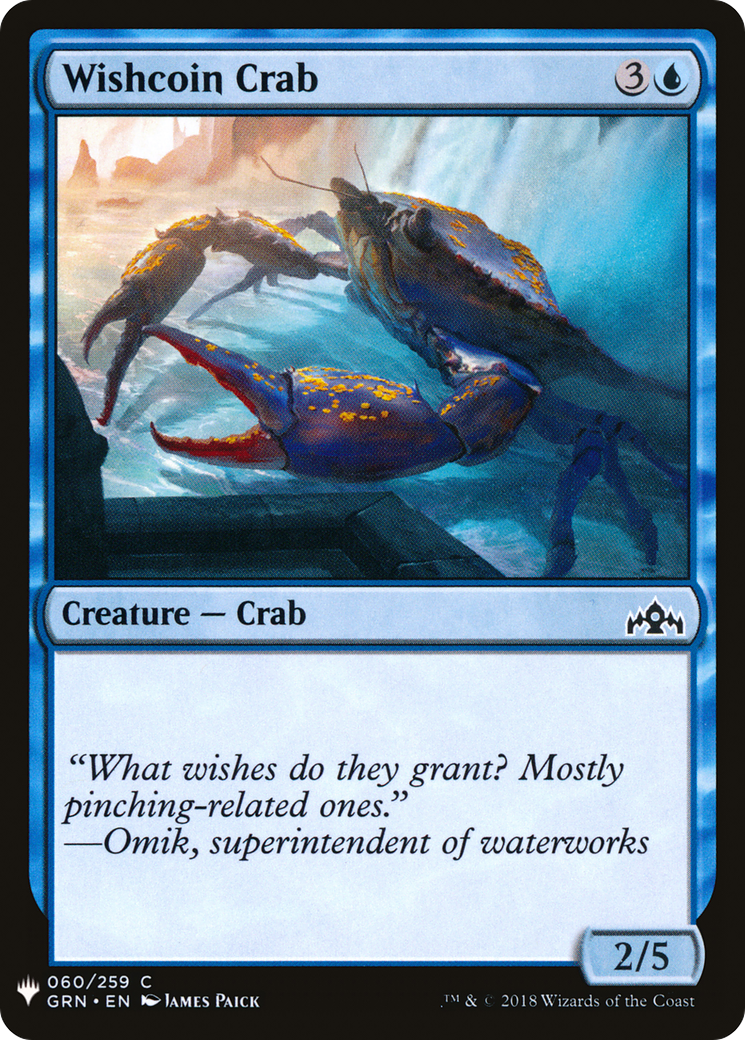 Wishcoin Crab (LIST-060) - The List