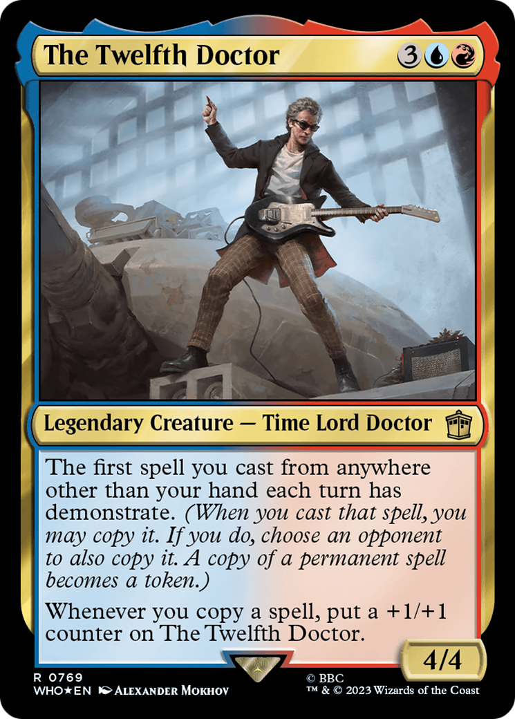 The Twelfth Doctor (Surge Foil) (WHO-769) - Doctor Who Foil
