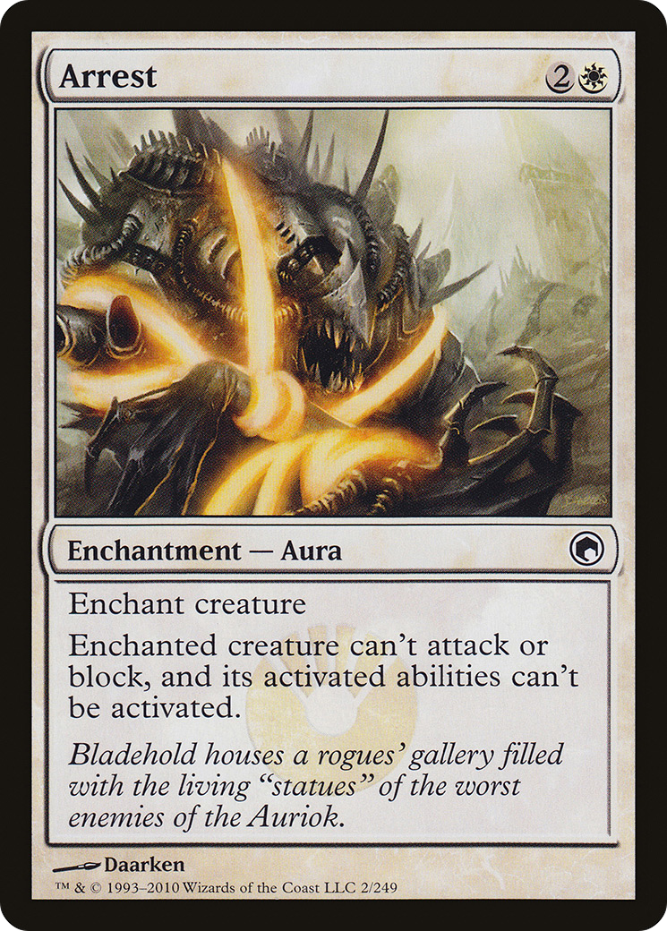 Arrest (SOM-002) - Scars of Mirrodin