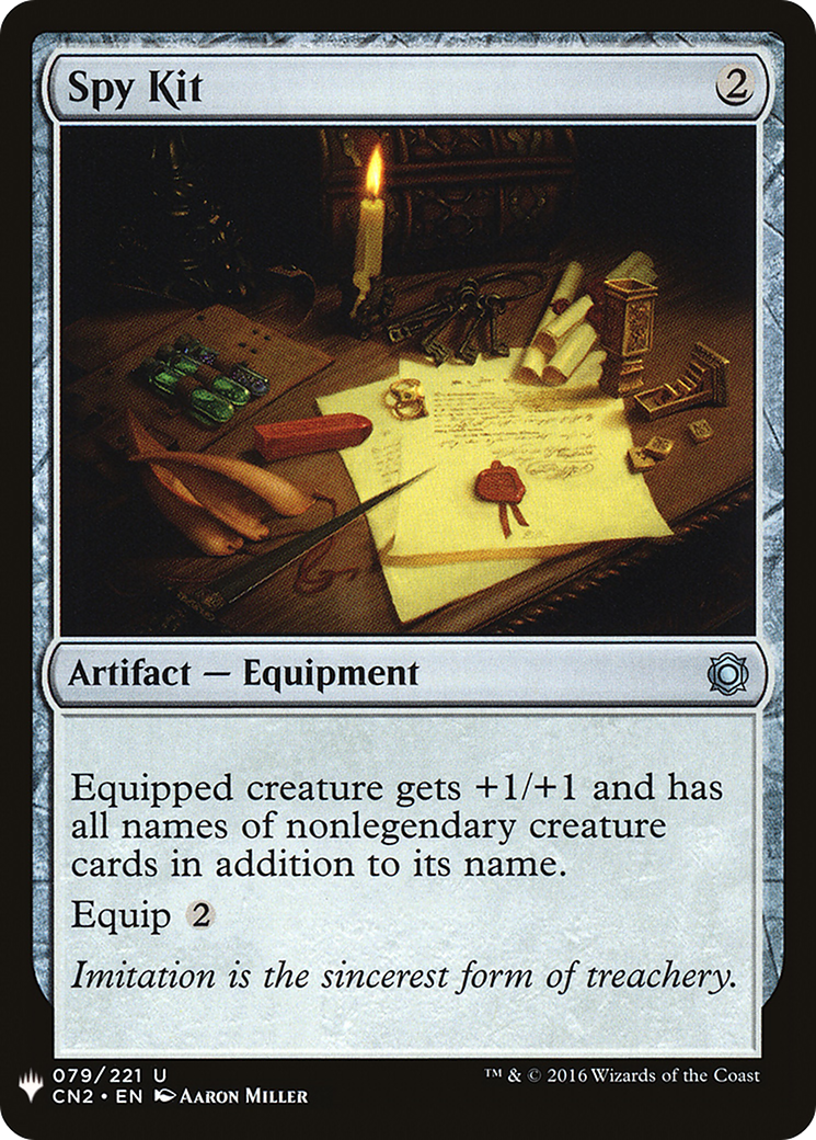 Spy Kit (LIST-CN2-79) - The List