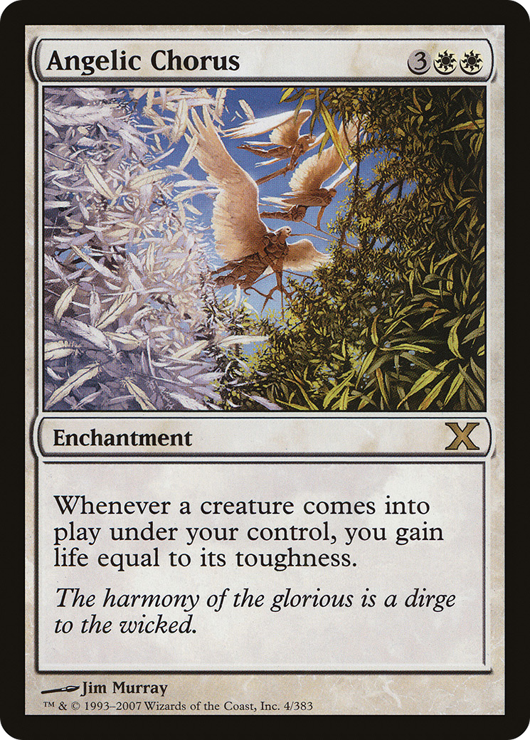 Angelic Chorus (10E-004) - Tenth Edition