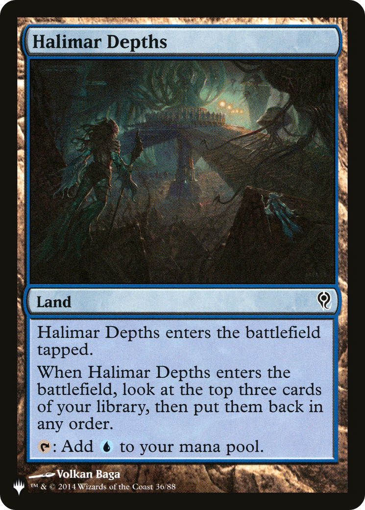 Halimar Depths (LIST-36/88) - The List