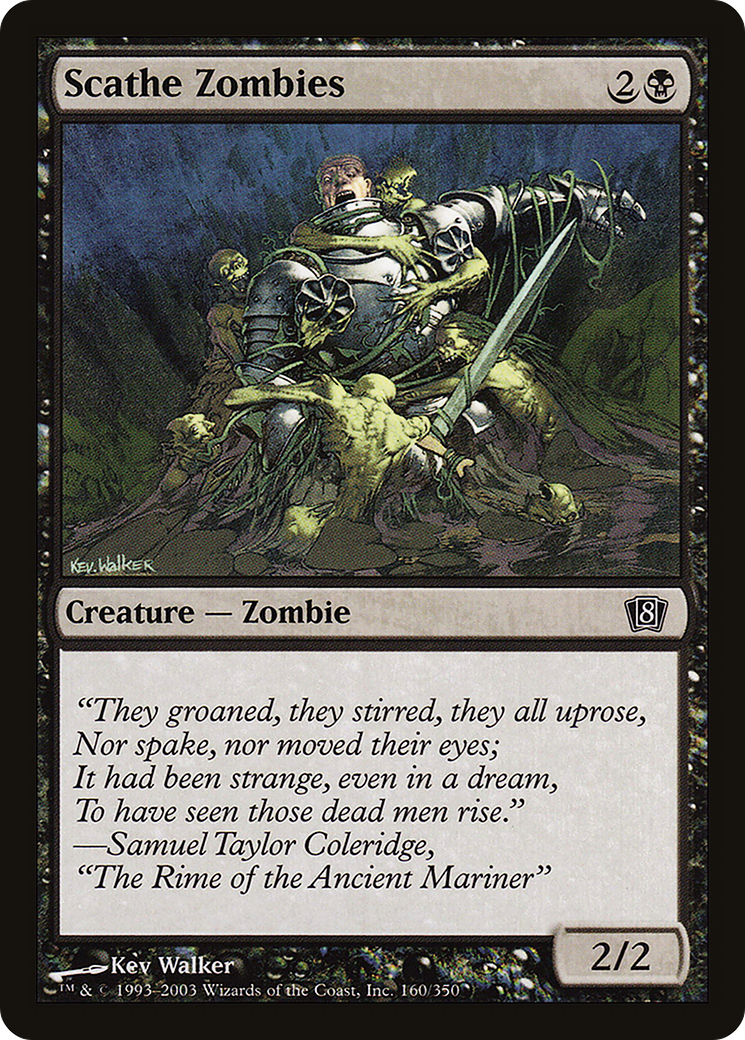 Scathe Zombies (8ED-160) - 8th Edition Foil