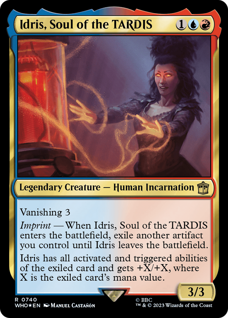 Idris, Soul of the TARDIS (Surge Foil) (WHO-740) - Doctor Who Foil