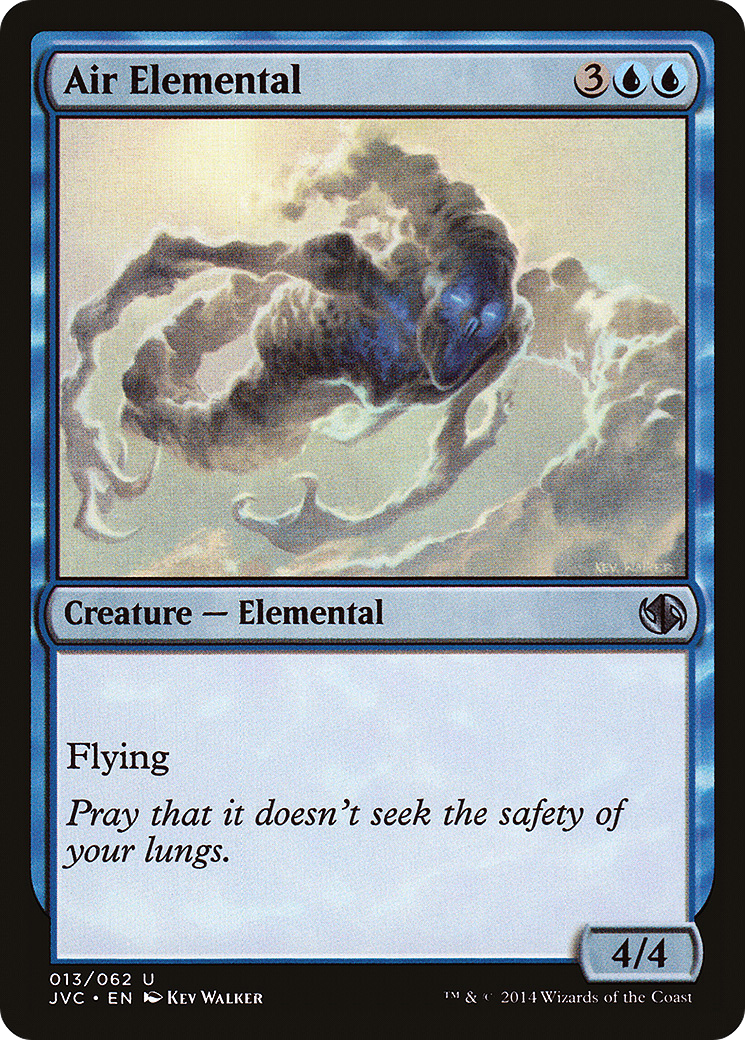 Air Elemental (DD3-013) - Duel Decks Anthology: Jace vs. Chandra