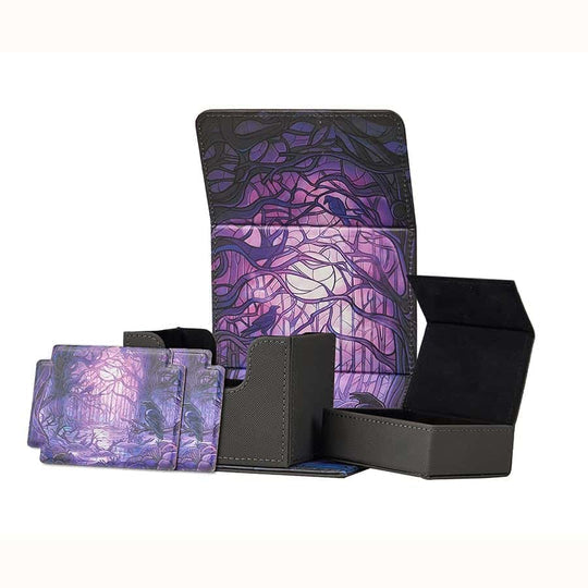 Stained Glass Deck Box - Decaying Swamp