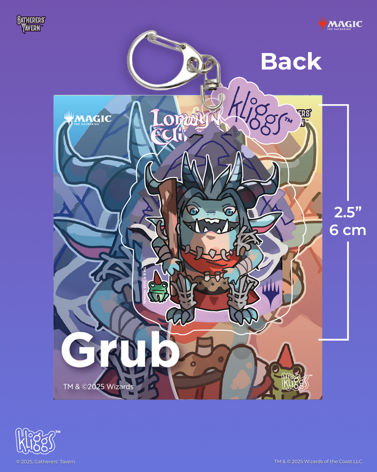 Grub Lorwyn Eclipsed Kliggs Double-Sided Keychain
