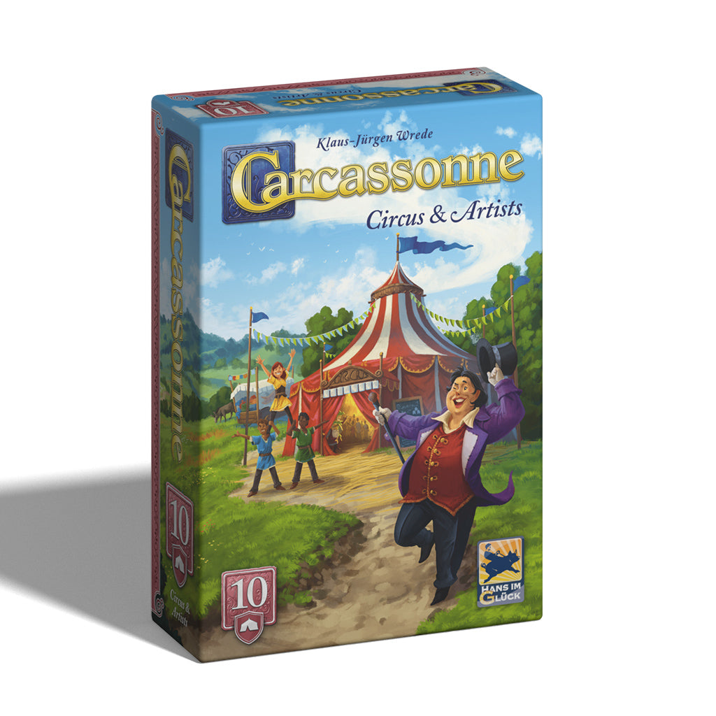 Carcassonne: Circus & Artists Expansion #10