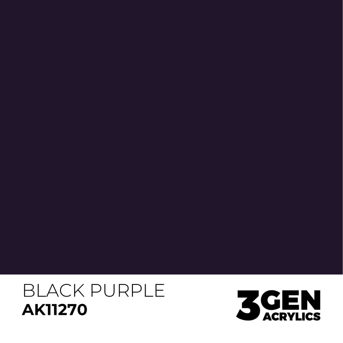 AK Interactive Black Purple COLOR PUNCH 17 ml