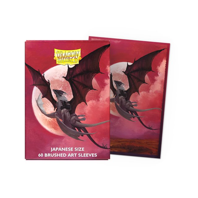 Dragon Shield Art Sleeve - ‘Valentines 2024’ Japanese Size - 60ct