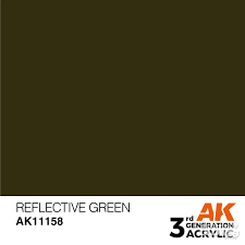AK Interactive 3G Acrylic Reflective Green 17ml