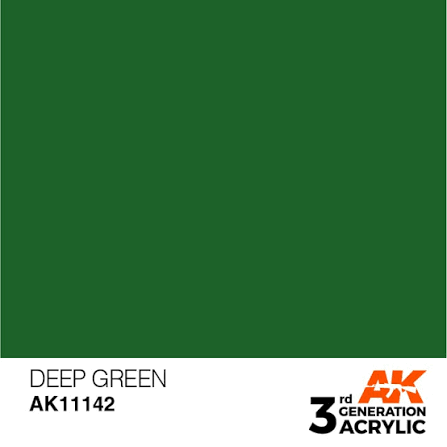 AK Interactive 3G Acrylic Deep Green 17ml