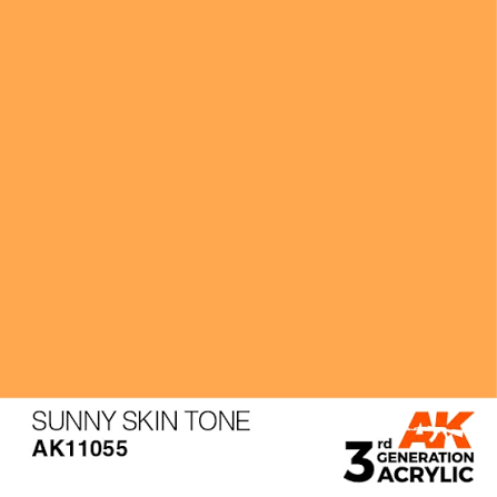 AK Interactive 3G Acrylic Sunny Skin Tone 17ml