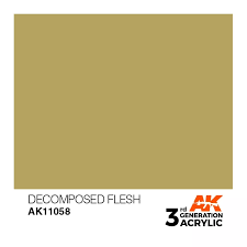 AK Interactive 3G Acrylic Decomposed Flesh 17ml