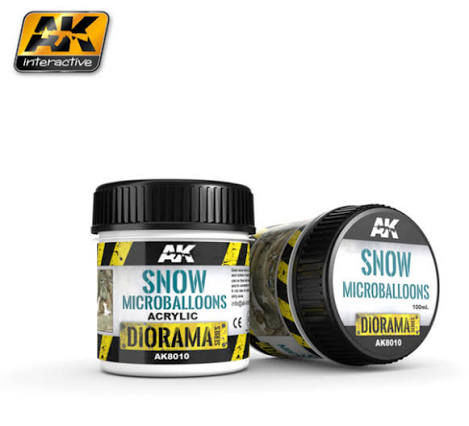 AK Interactive Snow Microballoons - 100ml