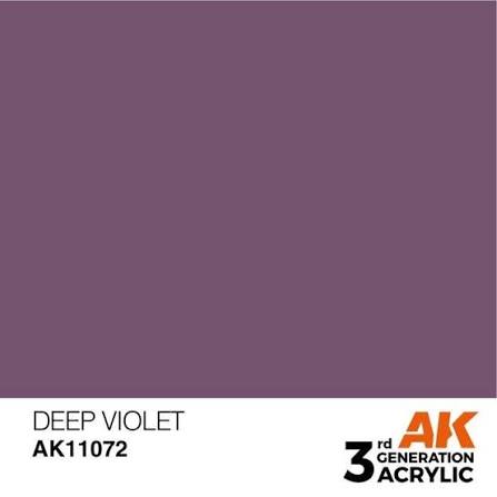 AK Interactive 3G Acrylic Deep Violet 17ml