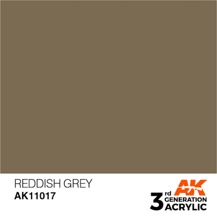 AK Interactive 3G Acrylic Reddish Grey 17ml