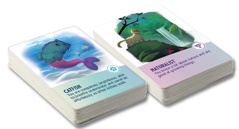 Magical Kitties Save the Day! - Kitty Cards