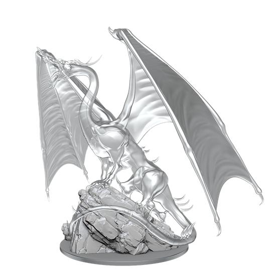 Nolzur's Marvelous Miniatures - Young Emerald Dragon