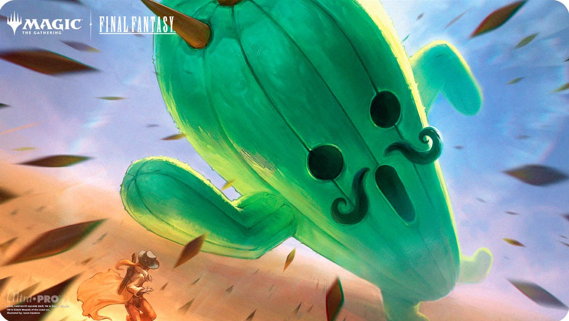 Ultra Pro: Playmat "Jumbo Cactuar" MTG Final Fantasy Universes Beyond