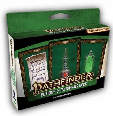 Pathfinder 2e - Potions and Talismans Deck