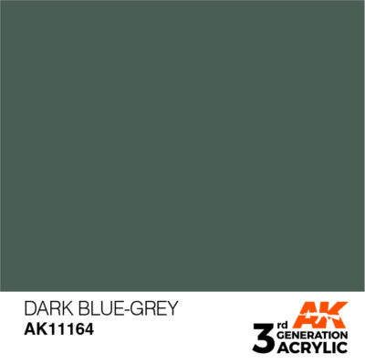 AK Interactive 3G Acrylic Dark Blue-Grey 17ml
