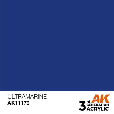 AK Interactive 3G Acrylic Ultramarine 17ml