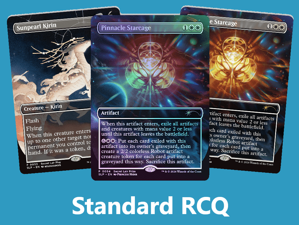 MTG Standard RCQ - Sunday 8-16-26 - 10am