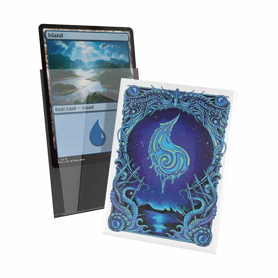 Card Sleeves - Mana Token Island