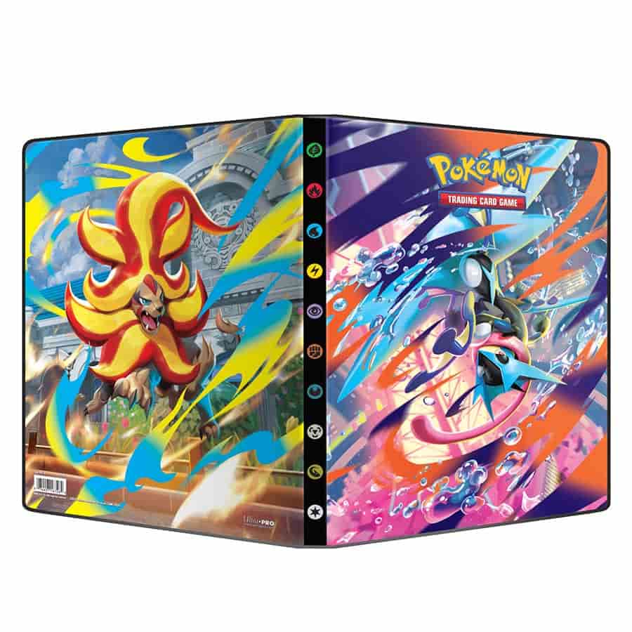 ULTRA PRO: POKEMON PORTFOLIO: MEGA EVOLUTIONS: SET 4 CHAOS RISING 4-POCKET PORTFOLIO
