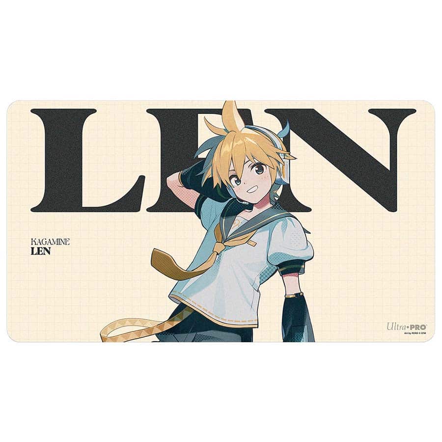 ULTRA PRO: HATSUNE MIKU: RETRO SOUNDSCAPES: LEN PLAYMAT