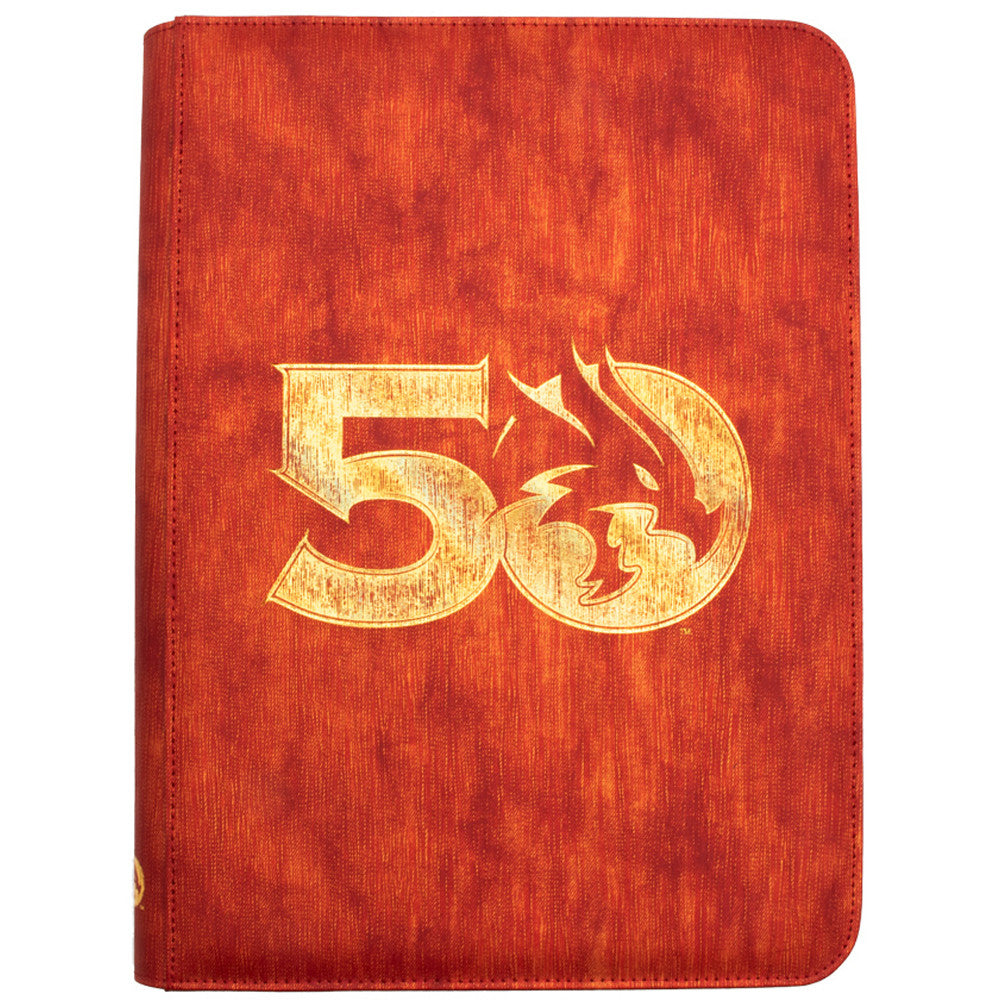Ultra PRO: Premium Book & Character Folio - Dungeons & Dragons (50th Anniversary)