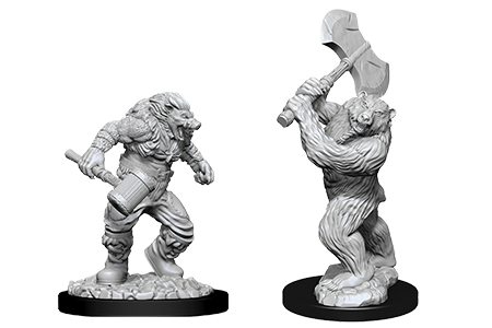 Nolzur's Marvelous Miniatures - Wereboar & Werebear