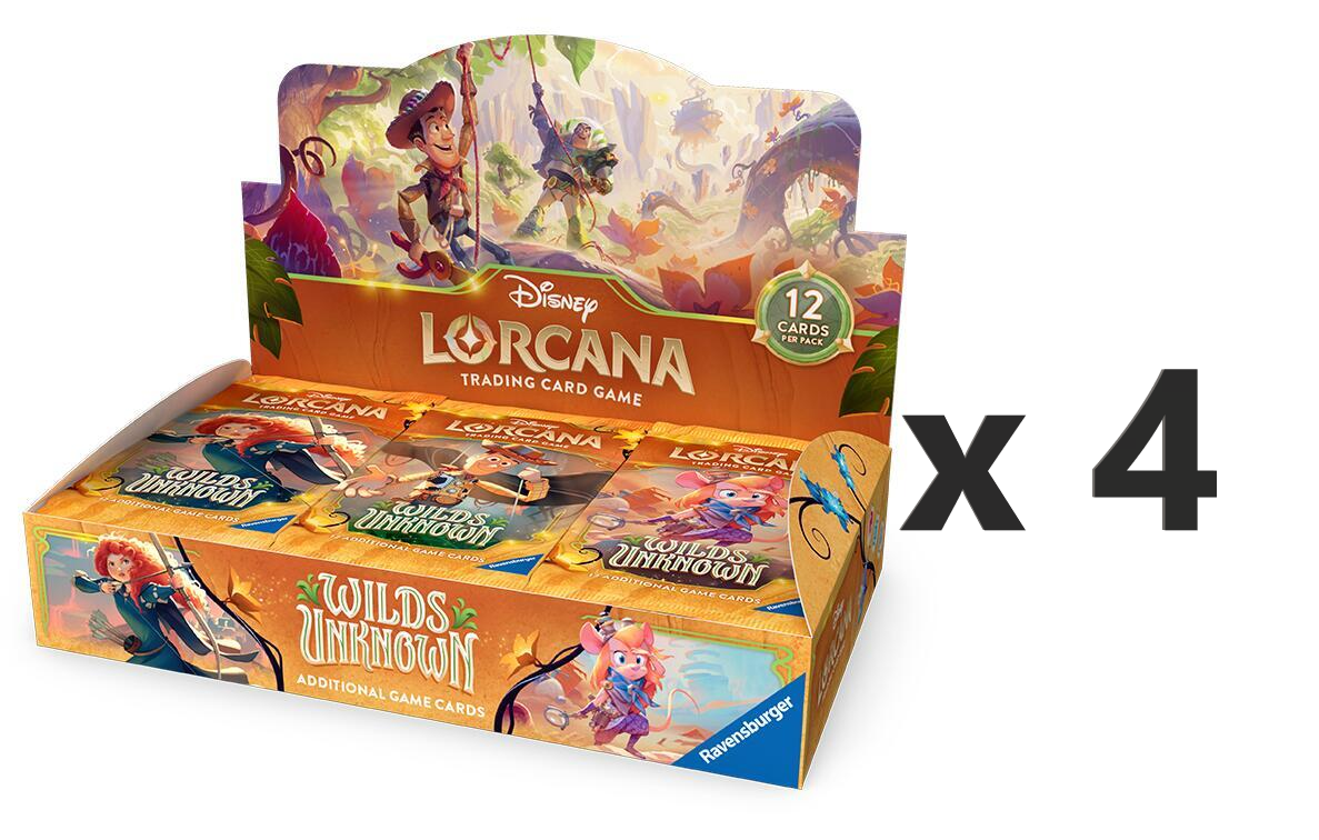 Disney Lorcana: Wilds Unknown Booster Box Case