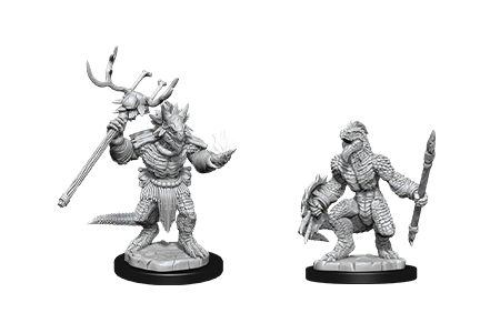 Nolzur's Marvelous Miniatures - Lizardfolk & Lizardfolk Shaman